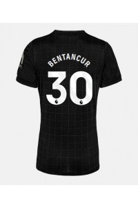 Tottenham Hotspur Rodrigo Bentancur #30 Voetbaltruitje Uit tenue Dames 2025-26 Korte Mouw
